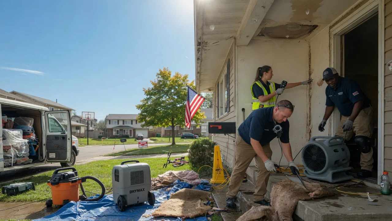 Water Damage Restoration in Darlington, IN near me